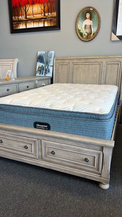 Just arrived from Beautyrest new firm pillow top so nice on the sore hips and shoulders was $3299 save here a lot.