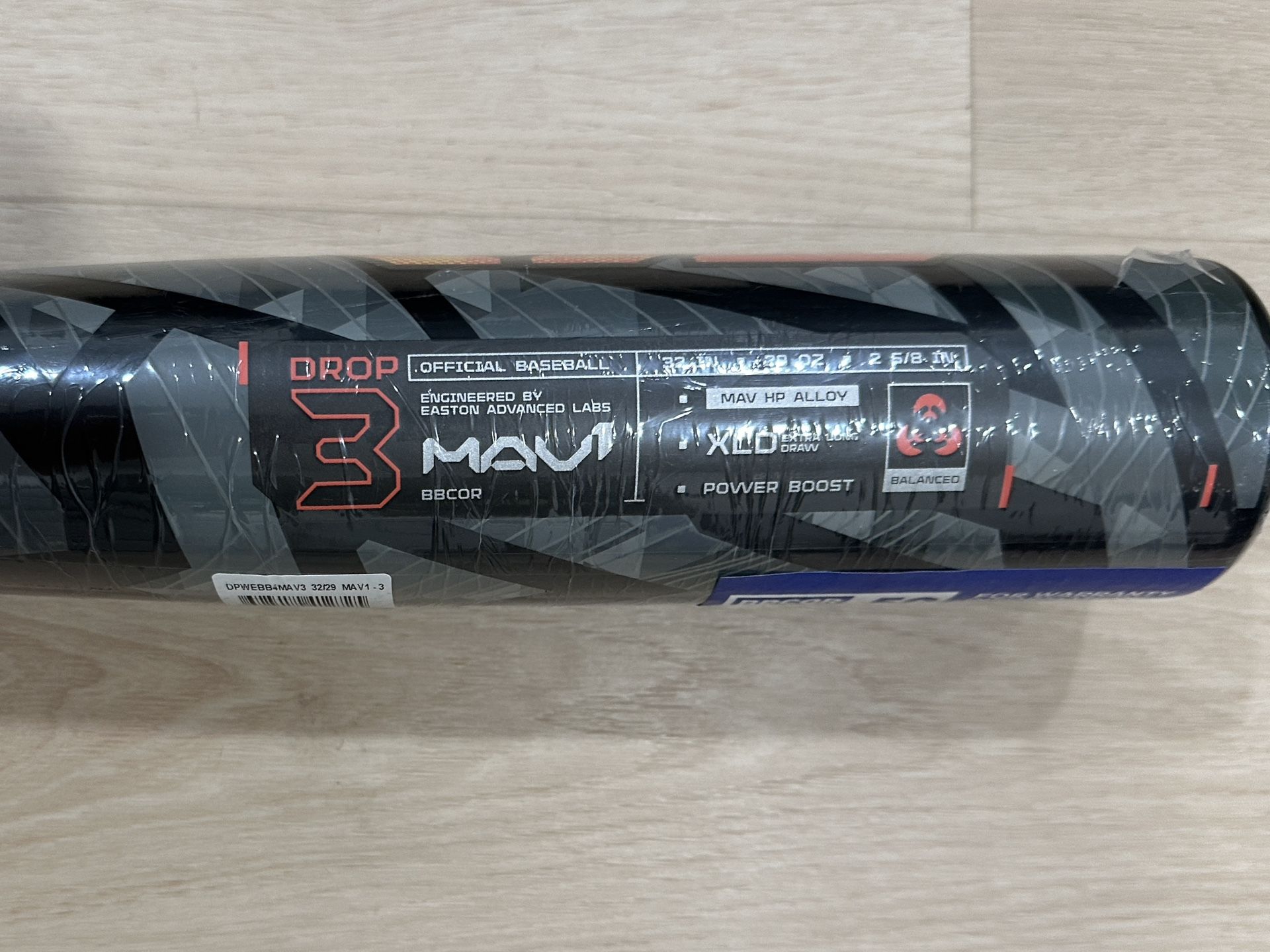 Multiple New Baseball Bats