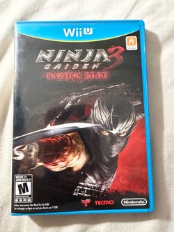 Ninja Gaiden 3 Razor's Edge Wii U