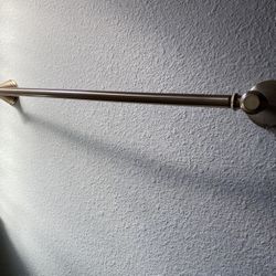 Delta cassidy towel bar champagne bronze