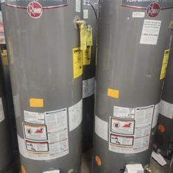 Free Removal Of Old One Natural Gas Rheem Platinum Water Heater Tank