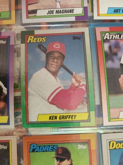 1990 Topps Ken Griffey Sr. Reds Baseball Card