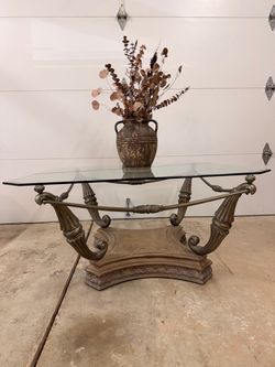 Glass table