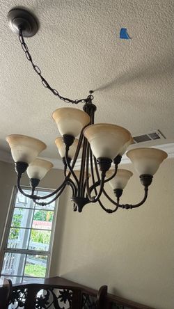 Beautiful chandeliers
