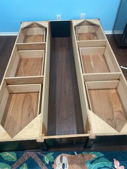 Platform bed. Queen