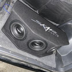 Skar Audio 3 10 Inch Subwoofer With Box 