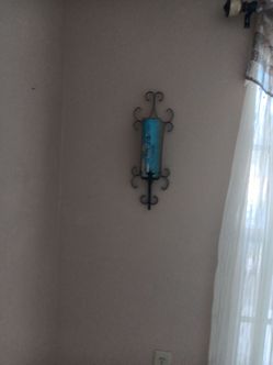 Wall hanging candles