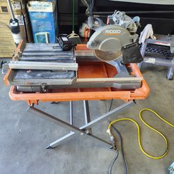 Ridgid 8" Wet Tile Saw