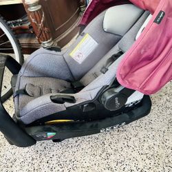 Evenflo Infant Car Seat Dusty Rose 