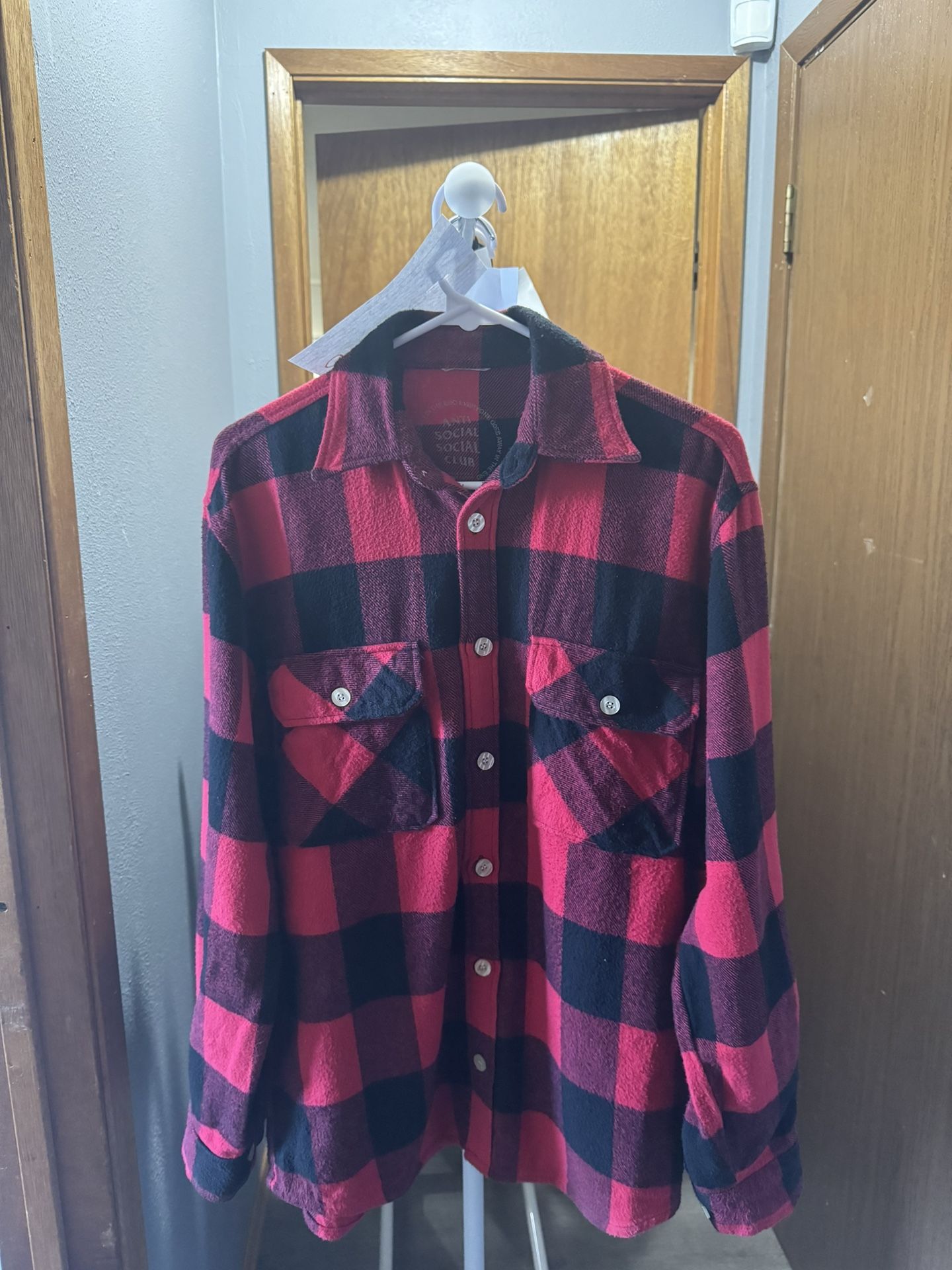 Anti Social Social Club No Expectations Flannel S