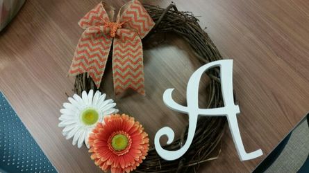 Monogram wreath
