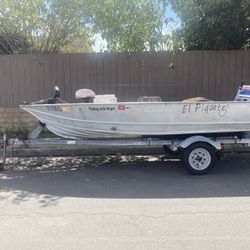 GREGOR Alluminum BOAT 13.5FT ENGINE NOT INCLUDED