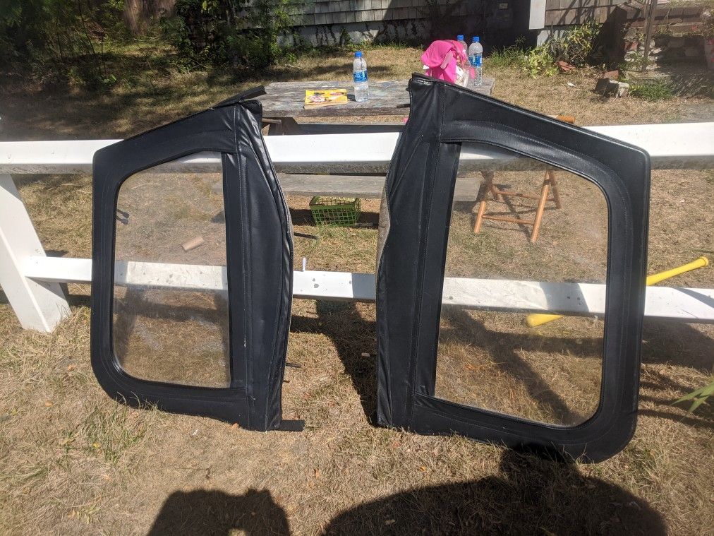1995 Jeep Wrangler Upper Half Door Windows