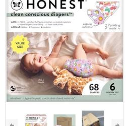 The Honest Company Clean Conscious Diapers