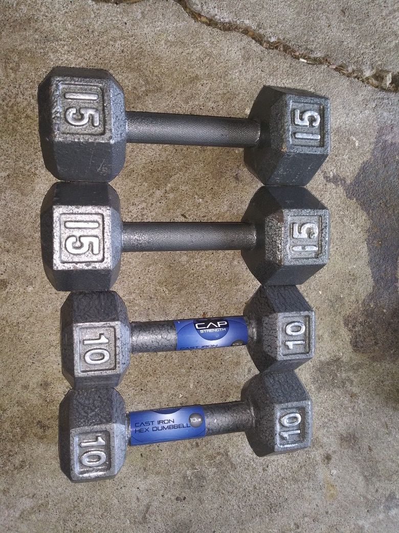 HEX DUMBBELLS WEIGHT SETS