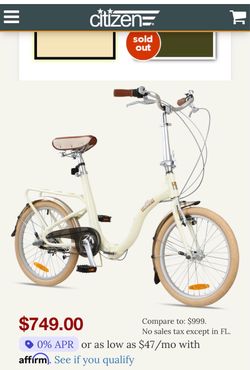 Barcelona Citizens Folding Bike