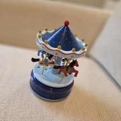 Horse Carousel Music Box