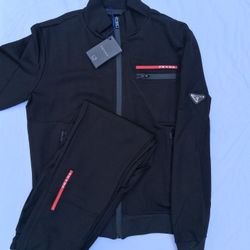 Prada Technical Fabric Jacket Pants
