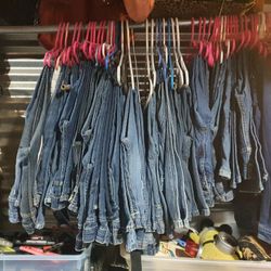 Many Gently Used Girls Clothes Sizes 6/7 Up To 16