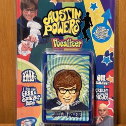 Vintage 1999 Playmates Austin Powers Vocalizer  Electronix NEW IN PACKAGE
