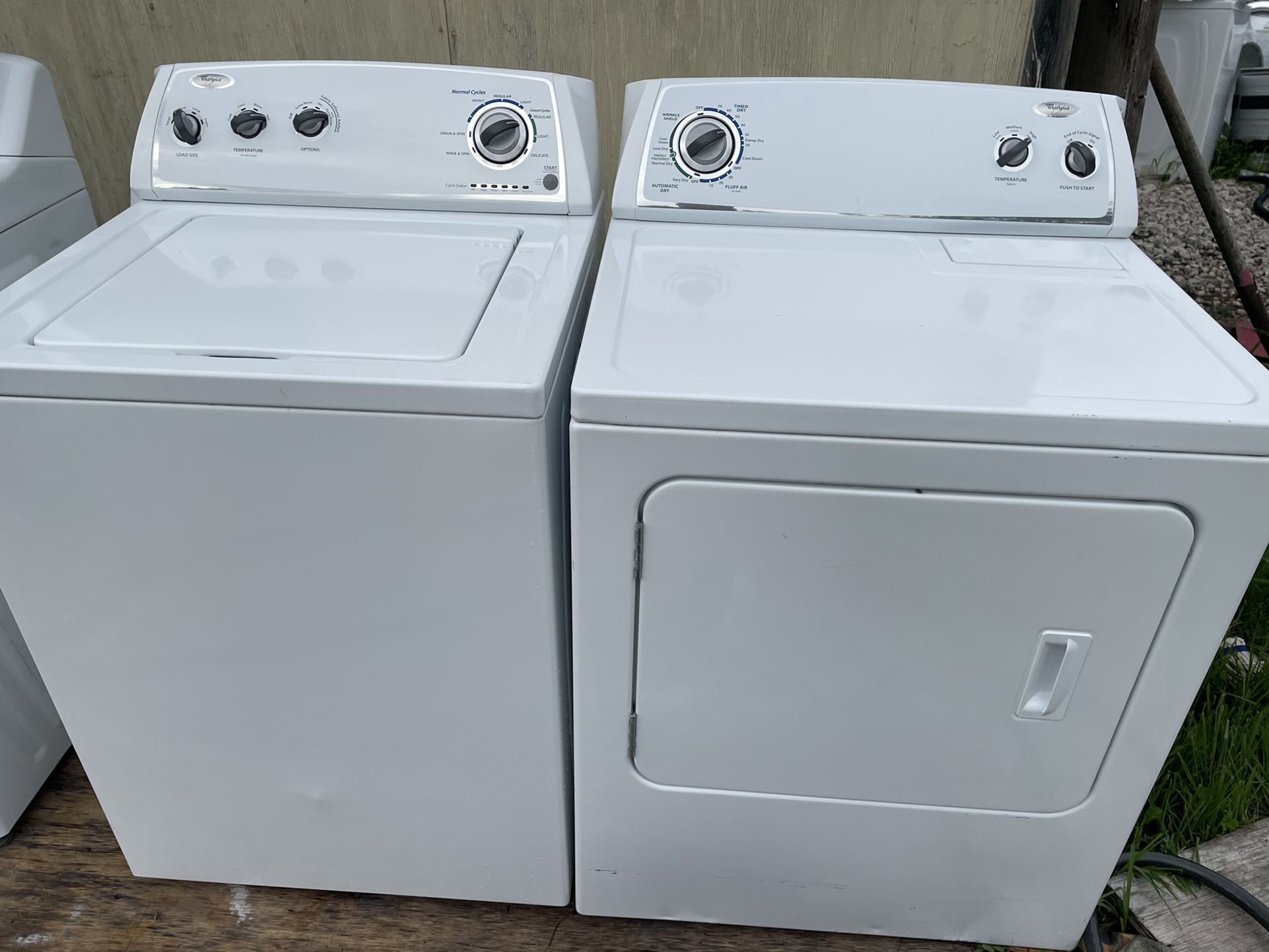 Whirlpool Top Load Washer And Electric ⚡️ Dryer! Matching! 
