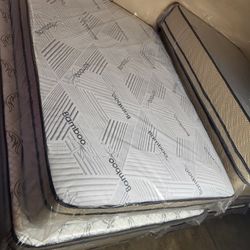 Mattress Set Plush Pillow Top 
