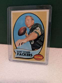 Bart Starr Packers Card Mint