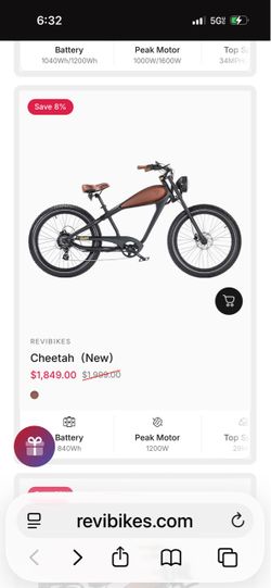 Revi Cheetah e bike