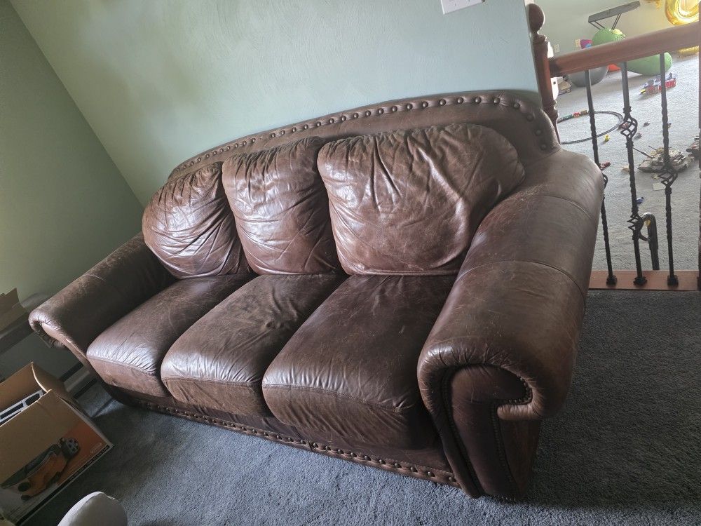 Free Leather Couch