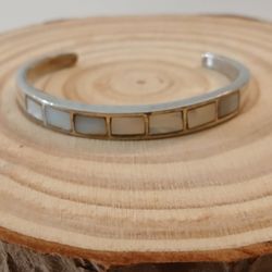 Sterling silver Native American bracelet