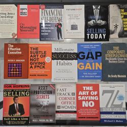 Self-Improvement / Business / Sales Books