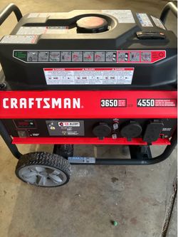 Craftsman generator new condition