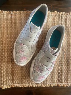 Blowfish Floral Canvas Slip-On Sneakers