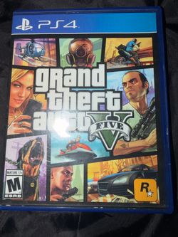 Grand Theft Auto V – PS4 – Complete with Case & Map
