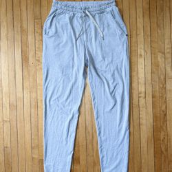 Vuori Ponto Performance Pant V418 Mens DreamKnit Light Gray Heather Lounge Sz. M