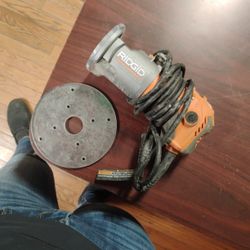 RIDGID COMPACT FIXED BASE CORDED ROUTER, R2401,