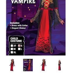 Royal Vampire Costume Cosplay- Child