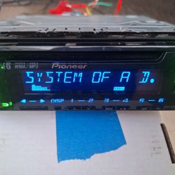 Pioneer Single Din Head Unit 