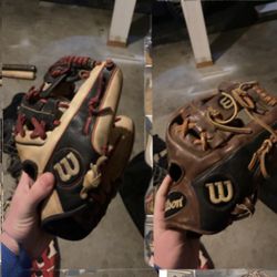 Wilson A2000 2 Glove Bundle