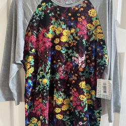 New Lularoe Randy, Size 2XL - 3/4 in sleeves