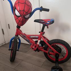 Spider Man Bike With Training Wheels