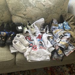 Bundle Boy Coats And Shoes 