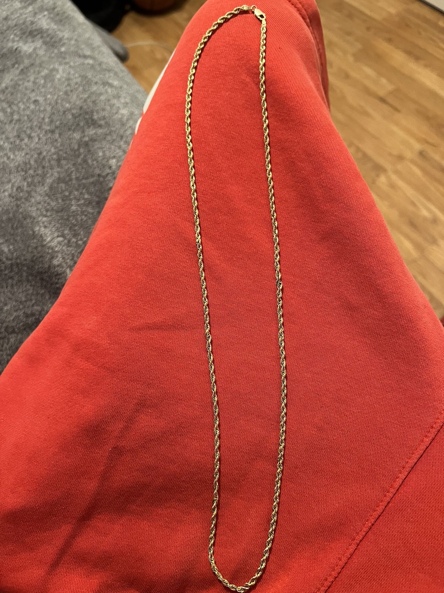 10K Gold Rope Chain