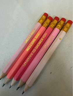 Baby Shower Pencil Set – It's a Girl