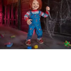 3.5 ft Chucky Doll animated 