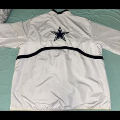 Reebok Dallas Cowboys windbreaker jacket.
