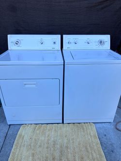 Washer & Dryer set gas $395.