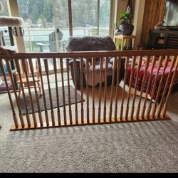 Solid Hemlock Wooden Stair Railing