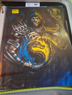 Hand Drawn Skorpion/Subzero