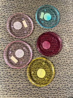 Candle crystals vases or pot vases etc multicolored